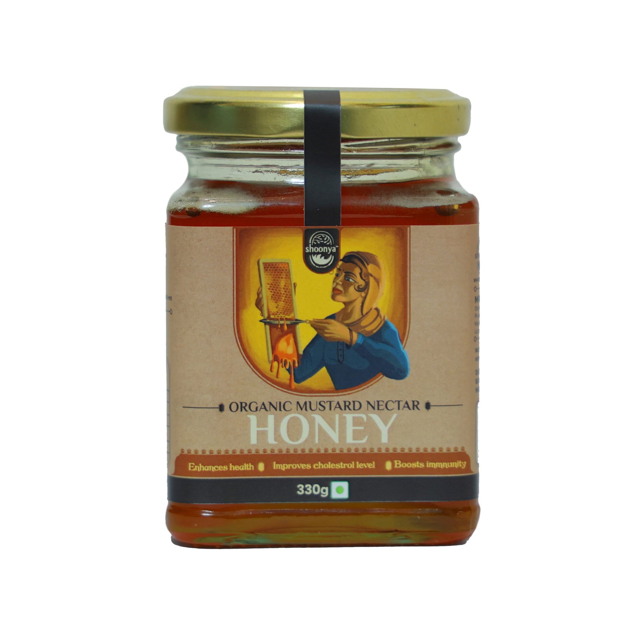 Organic Mustard Honey - Shoonya Farms